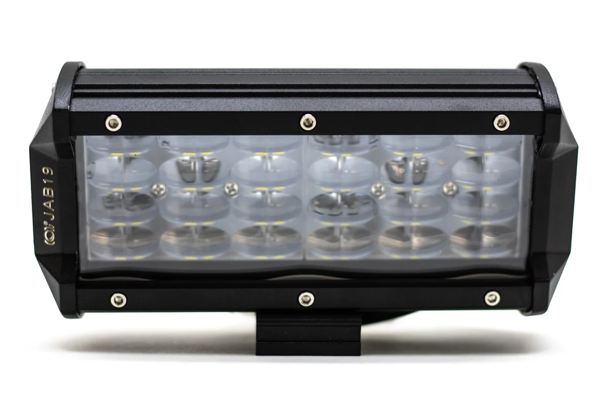 Barra LED 4 Hileras con Lupas 72w 17cm 6.8