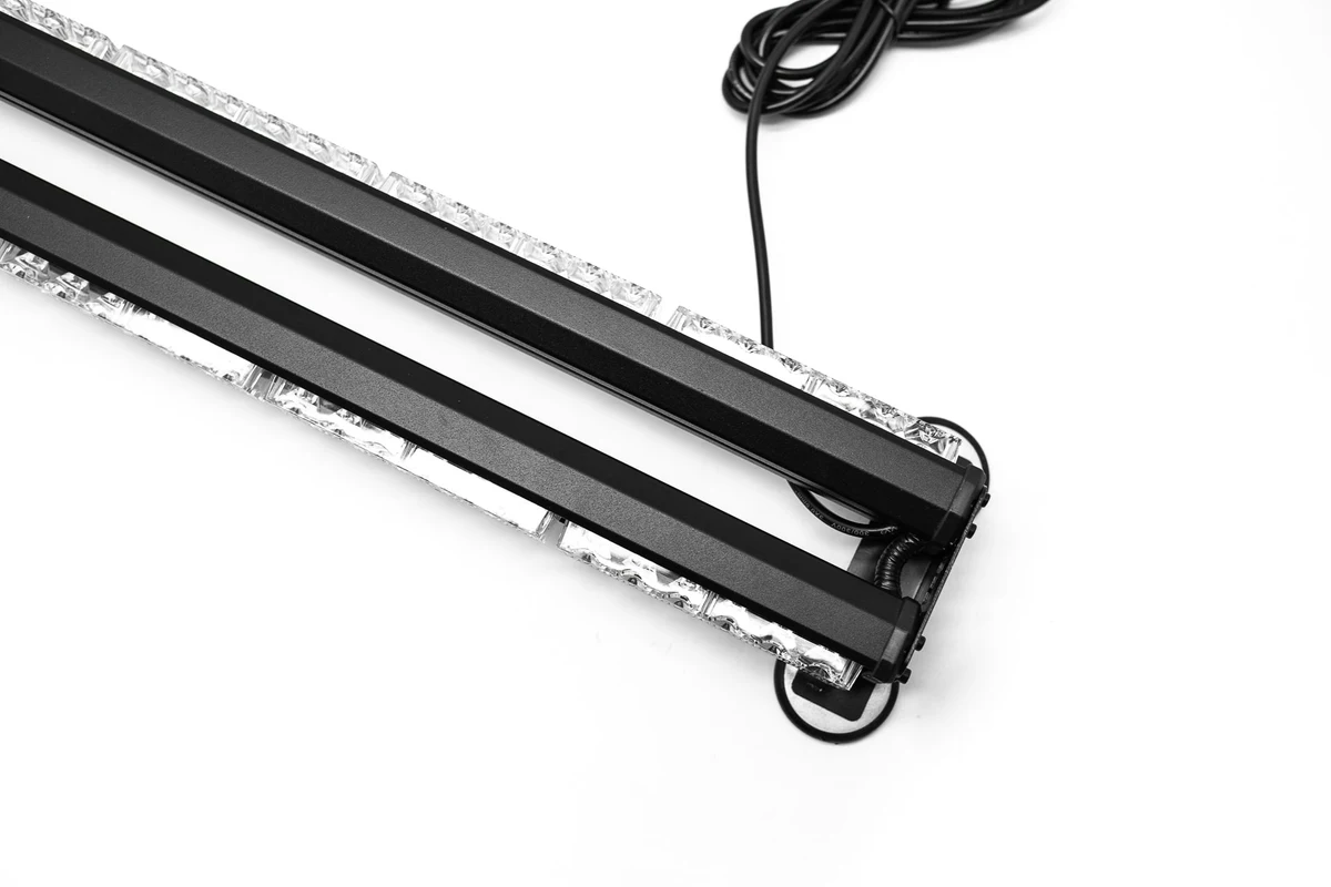 Barra LED Funciones de Emergencia Amber Doble Vista 35"