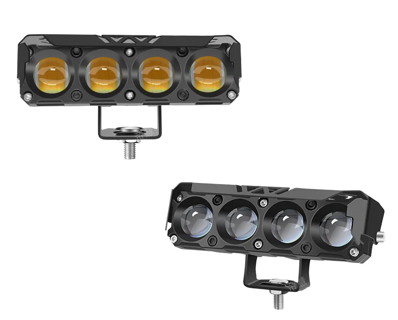 Barritas Slim- IOL- Faro led- 20w-10-60v- Par de Barritas 4 Lupal Dual Color