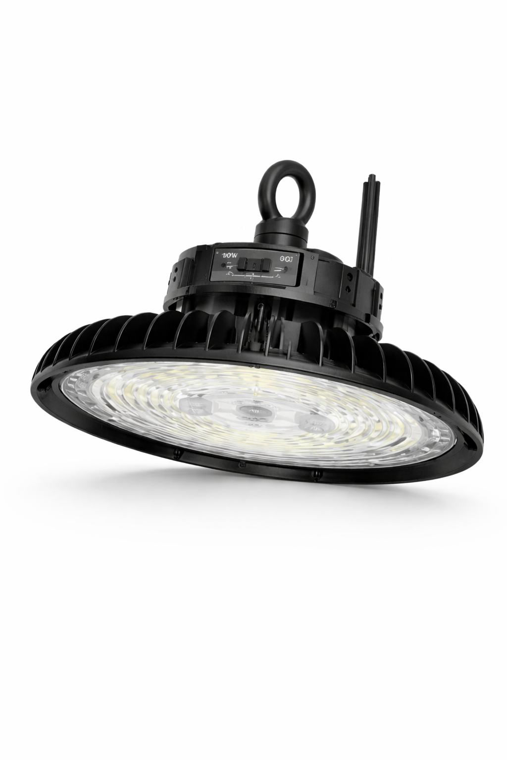 Campana LED UFO Industrial 200W Multipo­tencia y CCT Ajustable — imagen 1