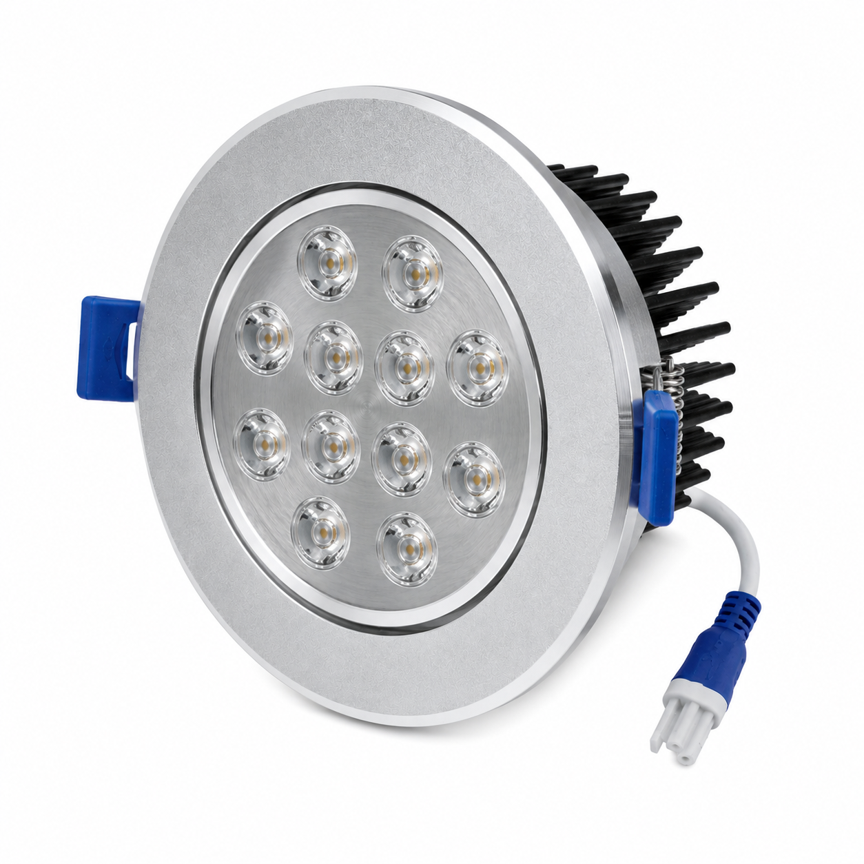 Empotrable LED Dirigible Metalico 12W 6500K para Iluminación Interior — imagen 1