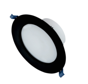 Empotrable LED Downlight 7W 6500K Negro Mate para Interior — imagen 1