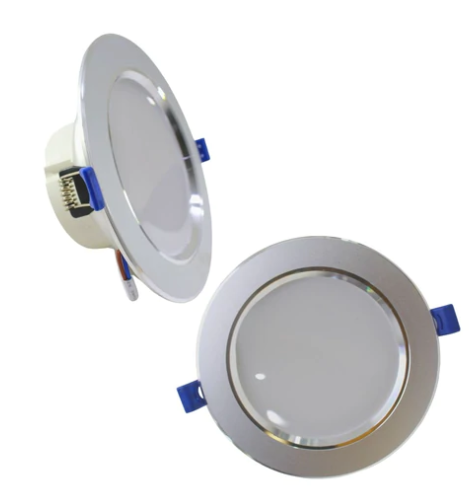 Empotrable LED Downlight 12W 6500K Plata Satín para Interior — imagen 1
