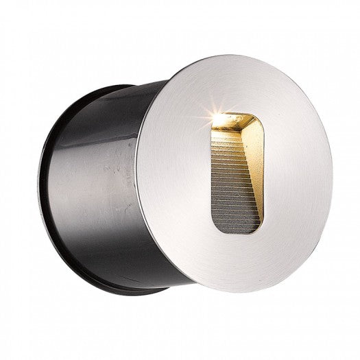 Luminario LED empotrable 3W acero inoxidable IP65 — imagen 1