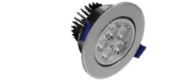 Empotrable Dirigible Metalico CL 5 watts — imagen 1