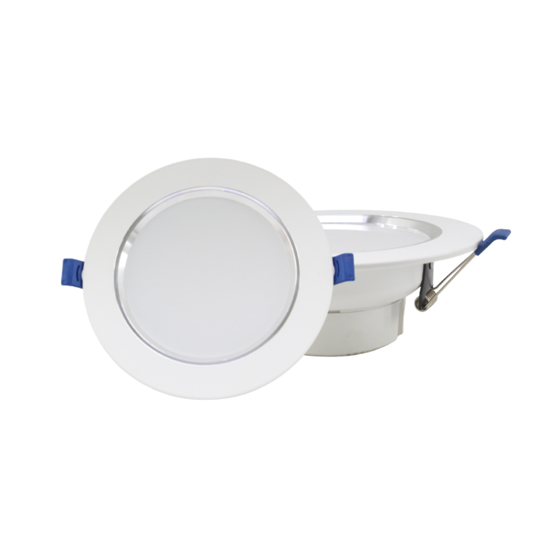 Lámpara LED Empotrable 12w Spot Plafón Blanco — imagen 1