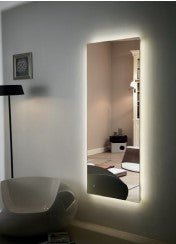 Espejo LED Rectangular 48W Luz Ajustable Antivaho IP65 — imagen 1