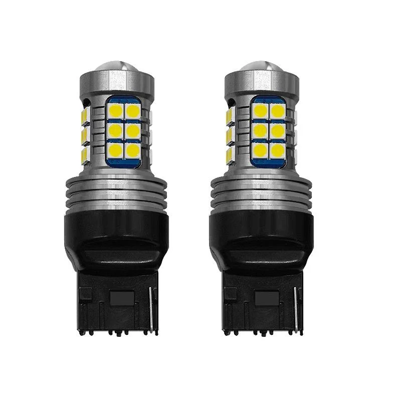 Foco Automotriz LED 7443-3030-27LED CANBUS – Luz White