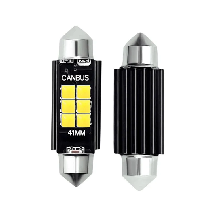 Foco Automotriz LED S1-31MM-3030-6LED CANBUS – Luz White