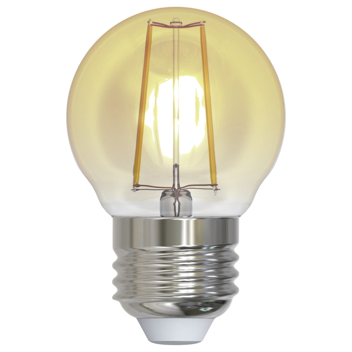 Foco LED Filamento G45 Ámbar 2W E26 Vintage — imagen 1