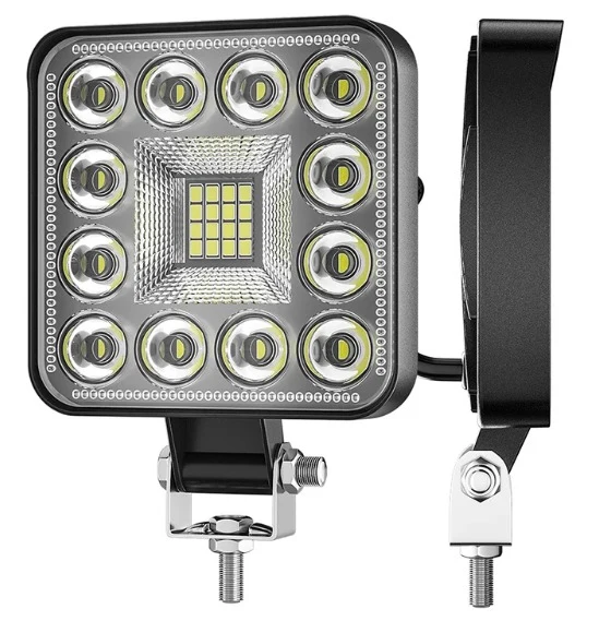 Juego de Faros Redondos 3" 28 leds Luz Blanca
