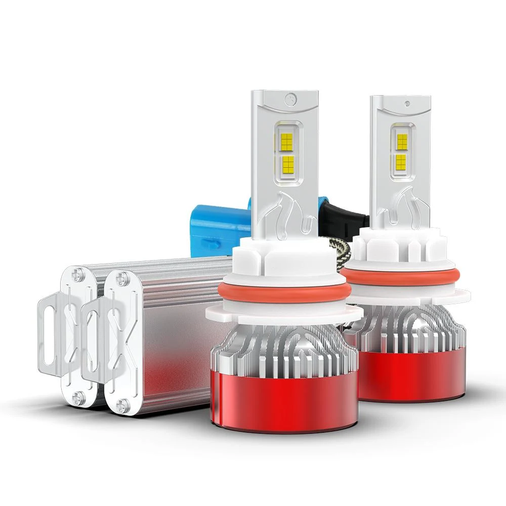 Kit de Focos LED 9007 Automotriz 260W Luz Blanca 6500K