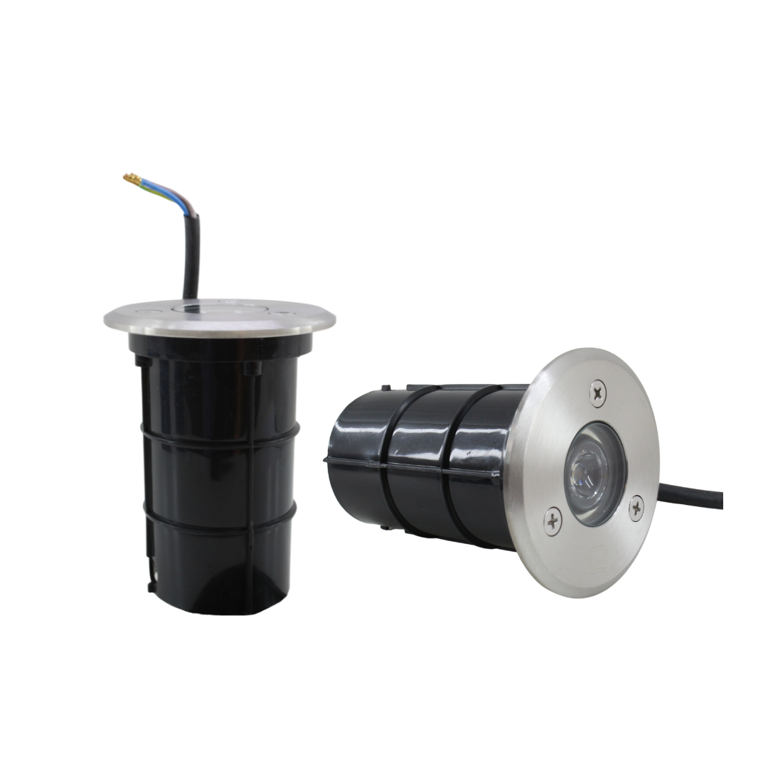 Luminaria De Piso LED Mini Integrado1W Blanco Calido — imagen 1