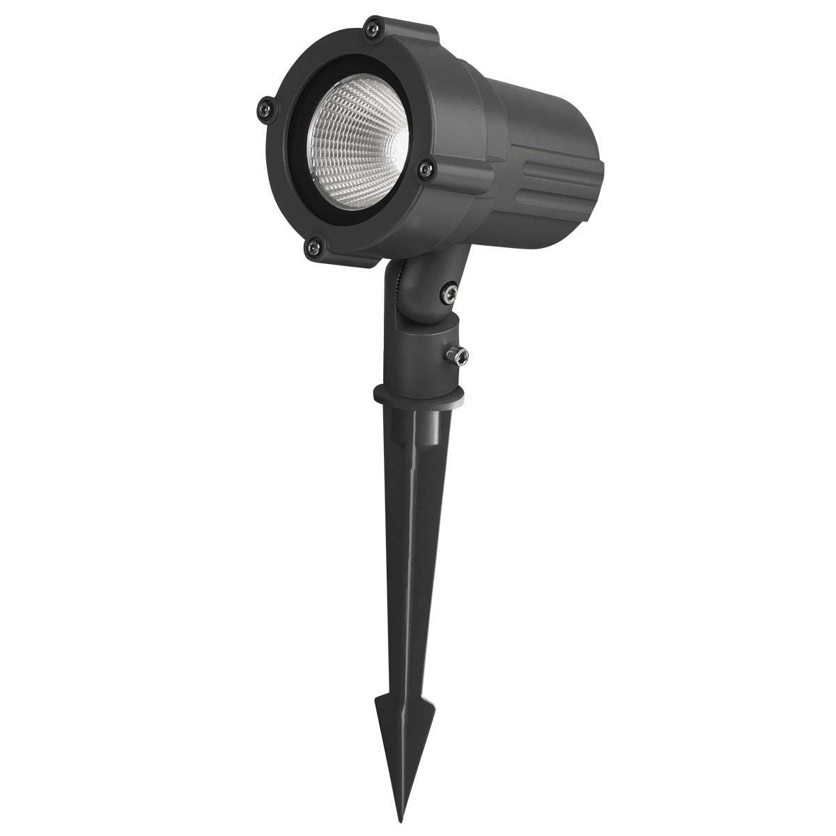 Luminaria LED-ADE-305  Jardín Estaca Negra 10W Blanco Frio — imagen 1