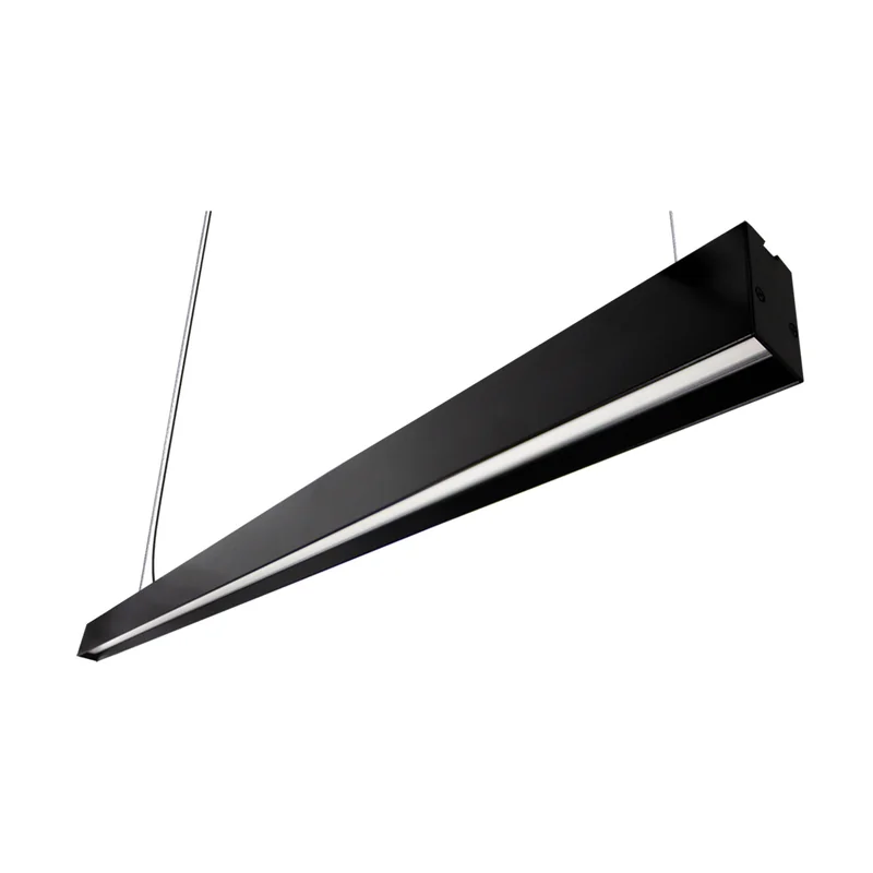 Luminaria Lineal Colgante LED Luz Blanca Fría 40 W — imagen 1