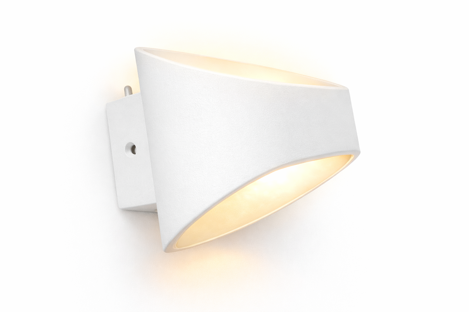 Luminaria de Pared LED 6W Blanco Cálido para Exterior IP54 — imagen 1