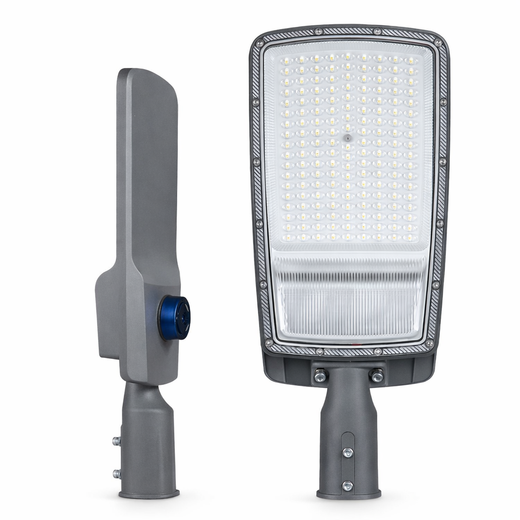 Luminaria para vialidad con fotocelda de 150w luz blanca — imagen 1