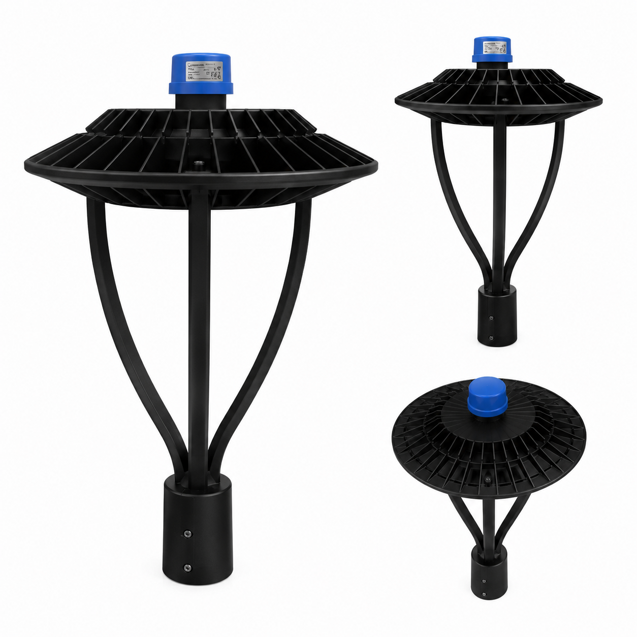 Luminaria Suburbana LED Punta de Poste Switchable 100-150W 57492 — imagen 1