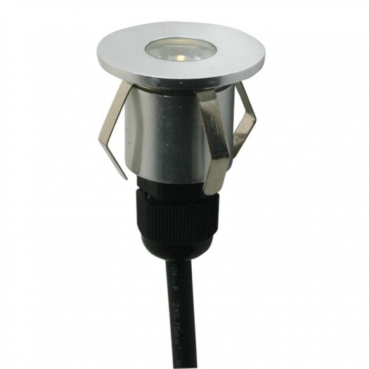 Luminario LED empotrable 1W aluminio IP65 — imagen 1