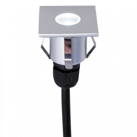 Luminario LED empotrable 1W aluminio IP65 para exterior — imagen 1