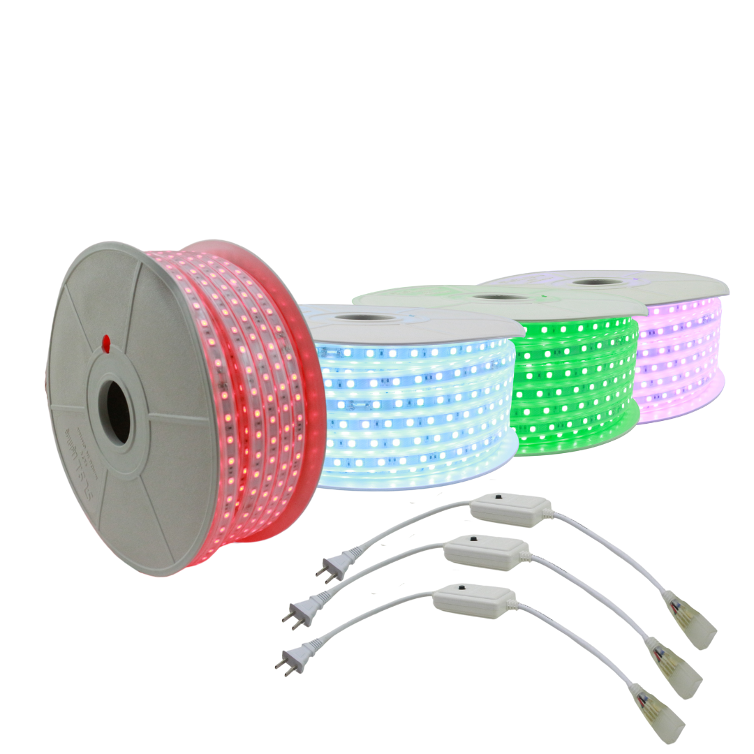 Manguera LED 5050 120 leds 50m RGB — imagen 1