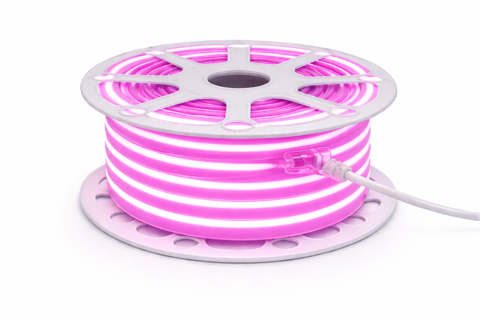 Manguera LED Neón Rosa IP65 Rollo 25m — imagen 1