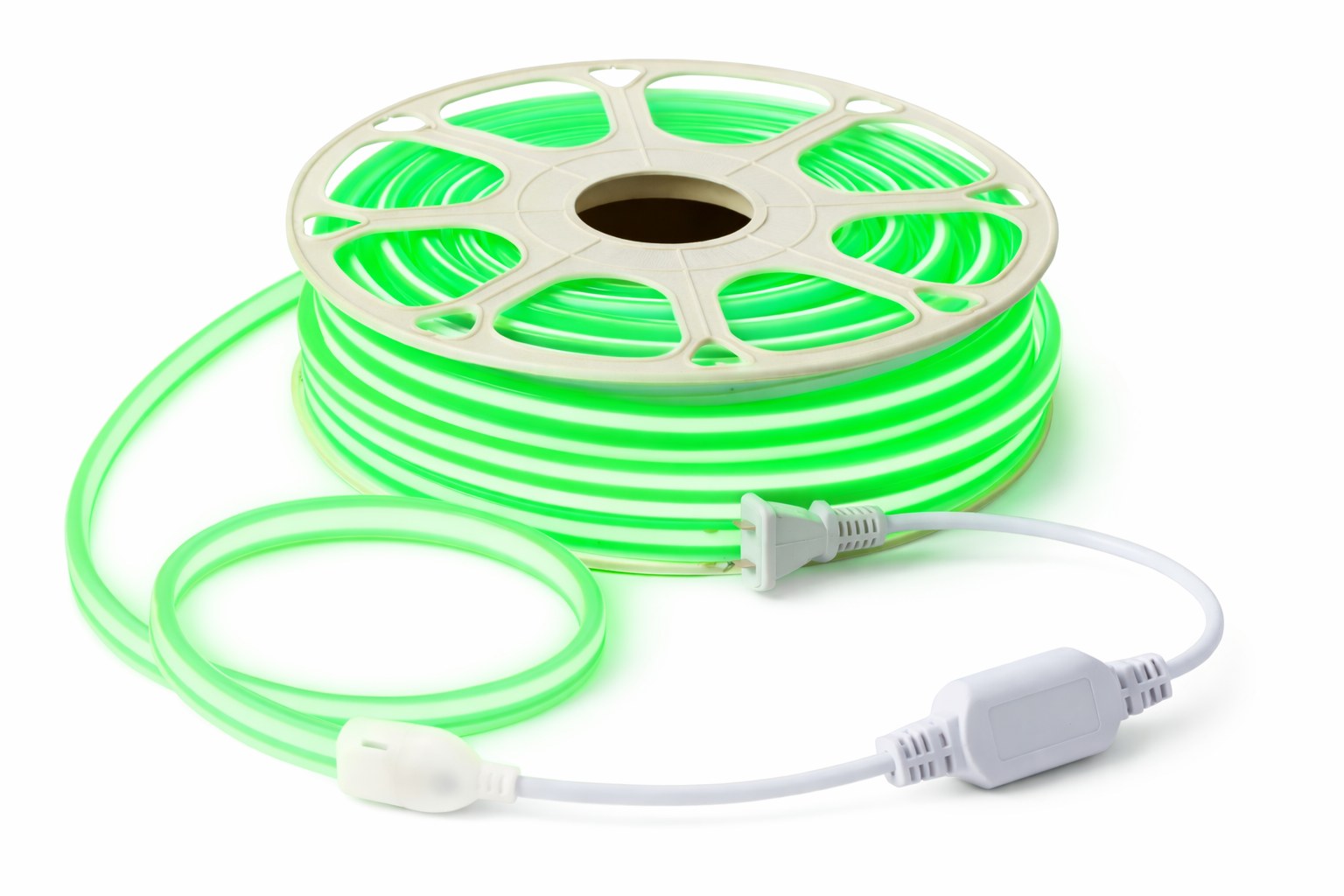 Manguera Doble LED Neón Verde 25m 150W IP65 — imagen 1