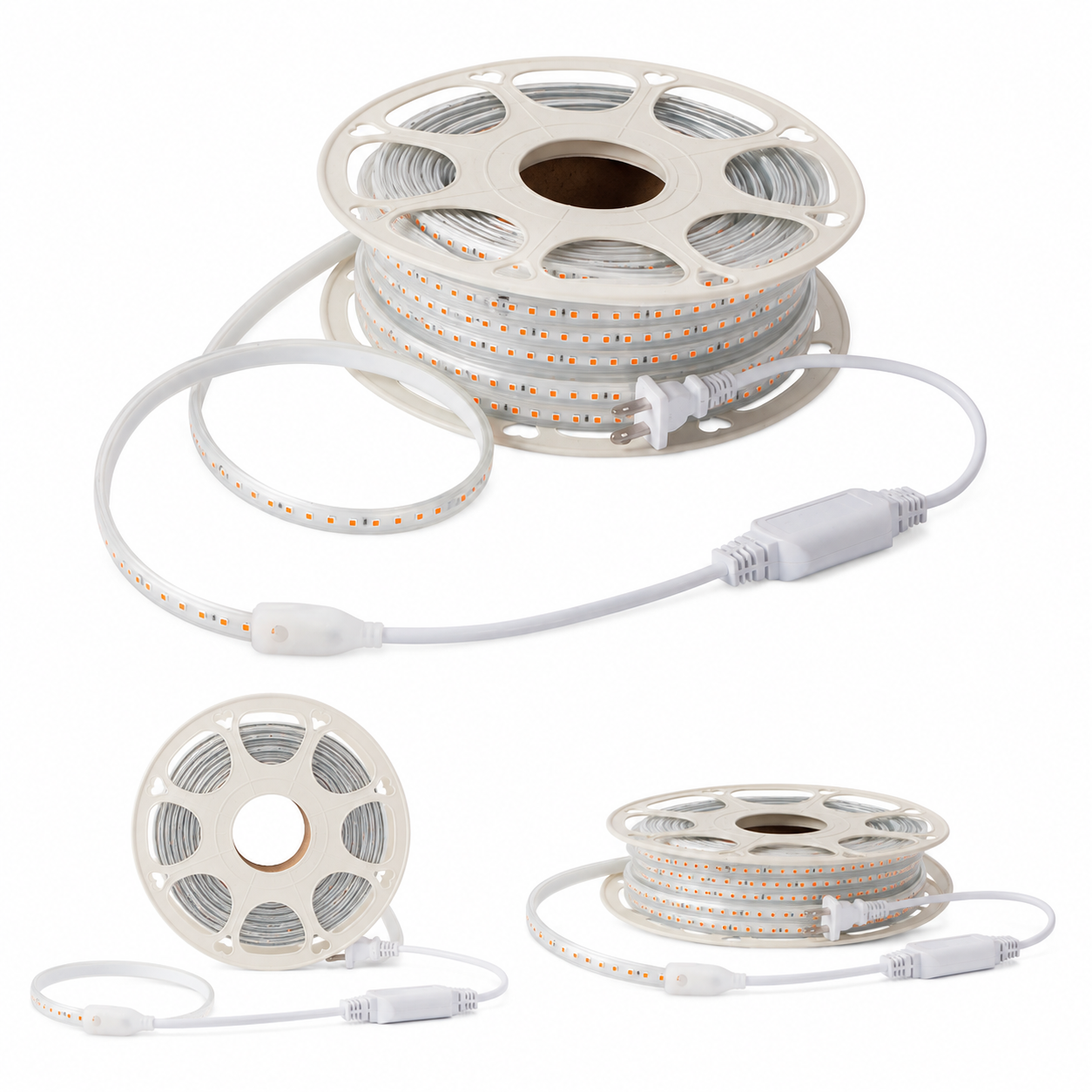 Manguera LED Exterior 150W SMD 2835 Roja 25m — imagen 1