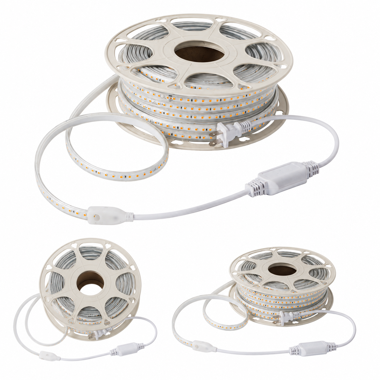 Manguera LED Exterior 150W SMD 2835 Amarilla 25m — imagen 1