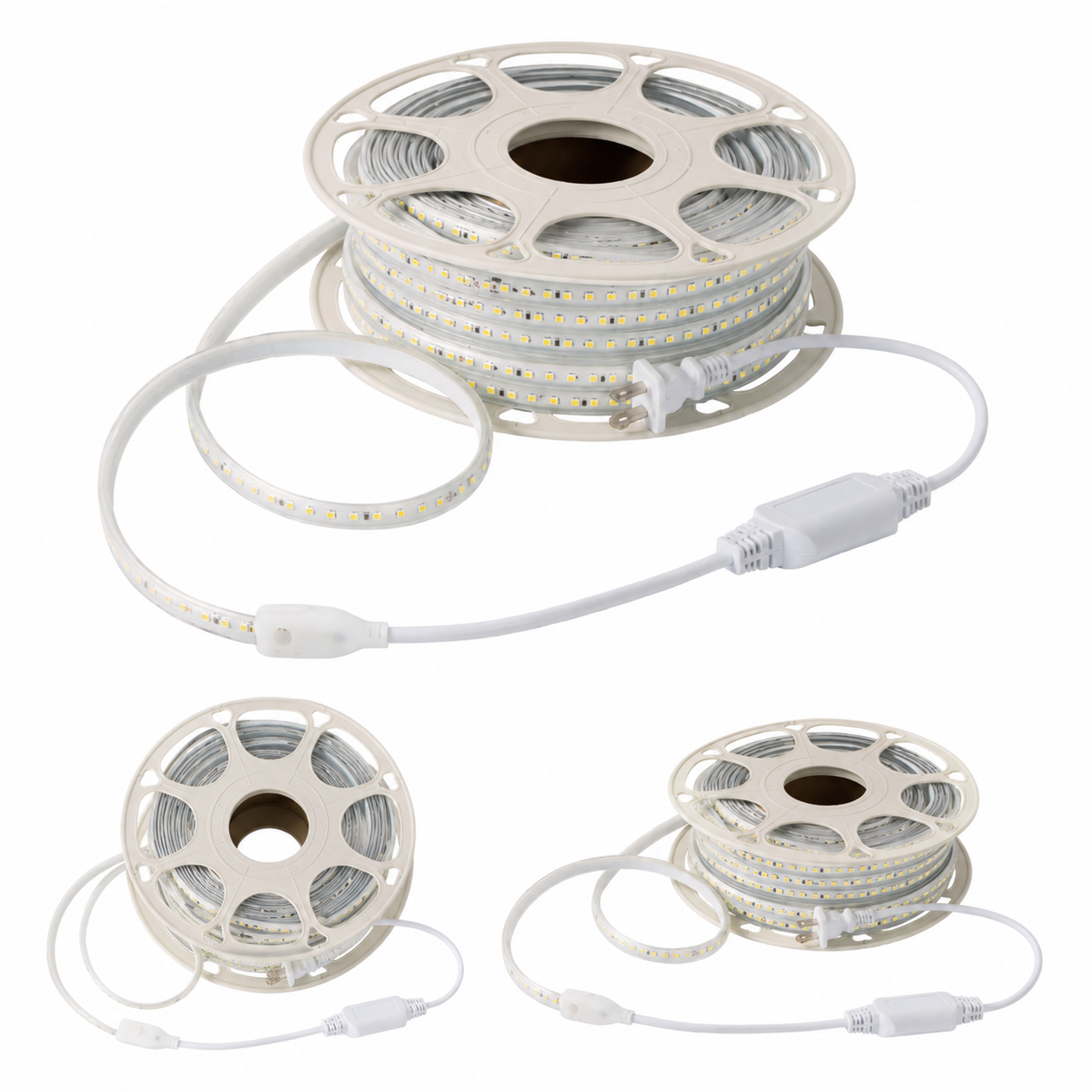 Manguera LED Exterior 150W SMD 2835 Verde 25m — imagen 1