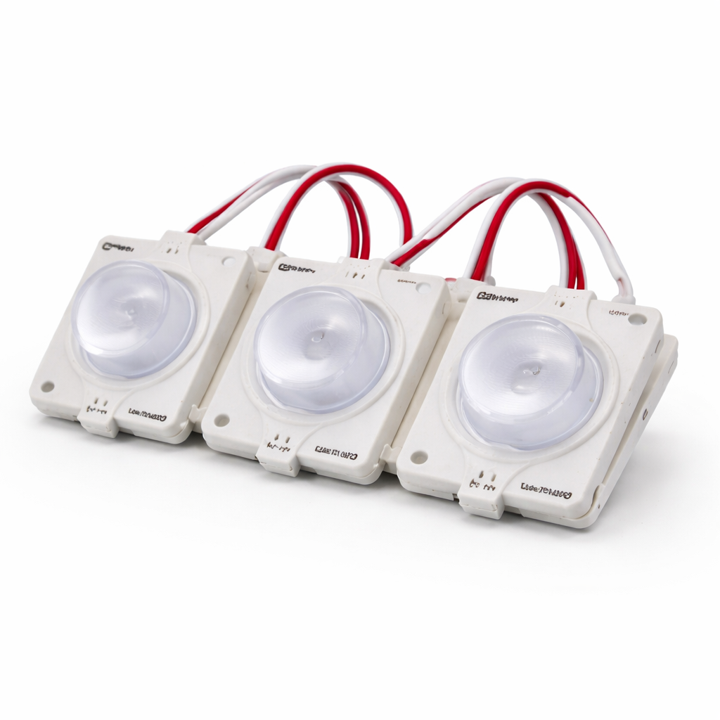 MÓDULO SUPER LED CON ÓPTICA EXTERIOR ROJO 1.4W — imagen 1