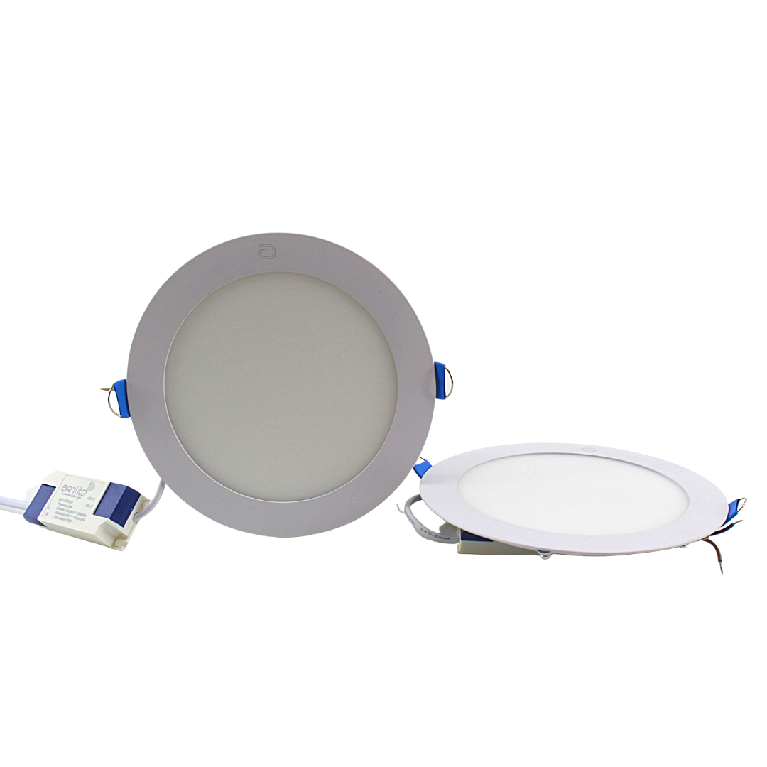 Panel empotrable LED Redondo Slim 12w Blanco Frio — imagen 1