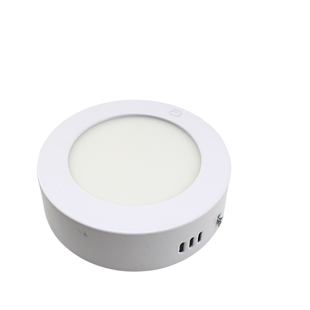Lámpara de Sobreponer LED Redondo  6W Blanco Frio — imagen 1