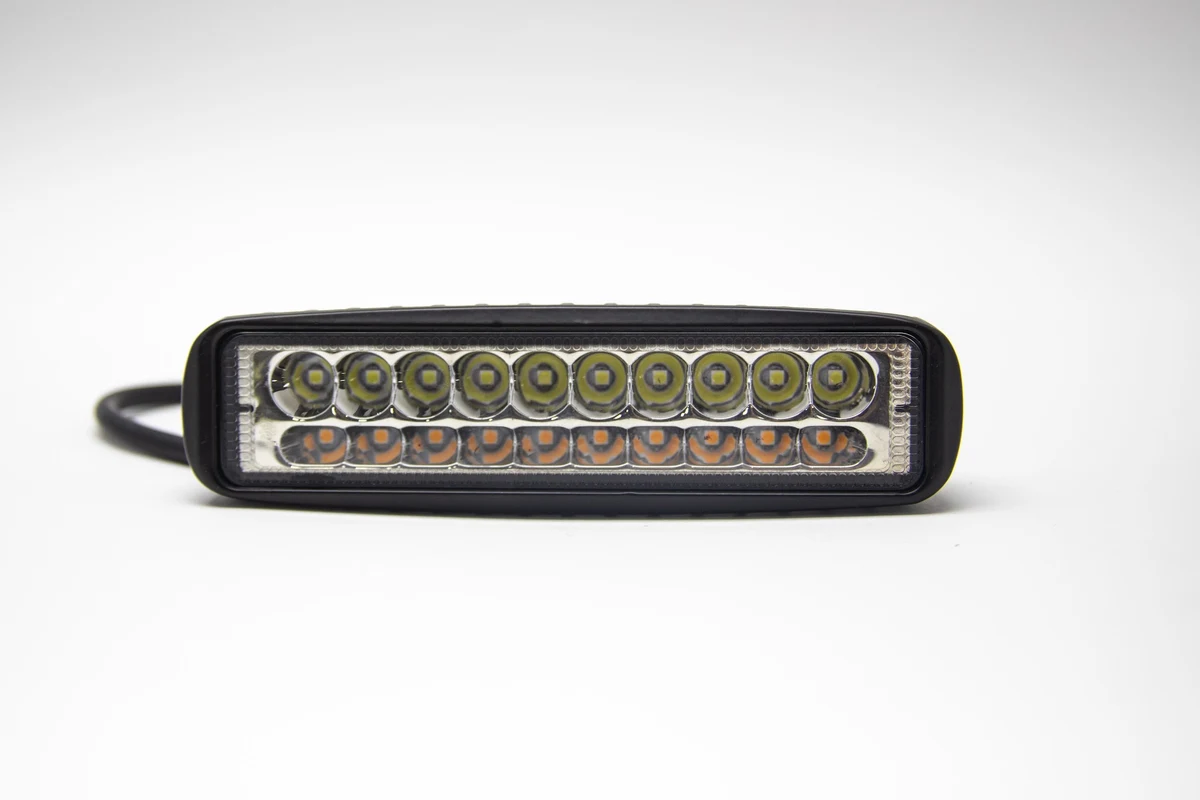 Par de Barras LED Dual Color 54w 7.2