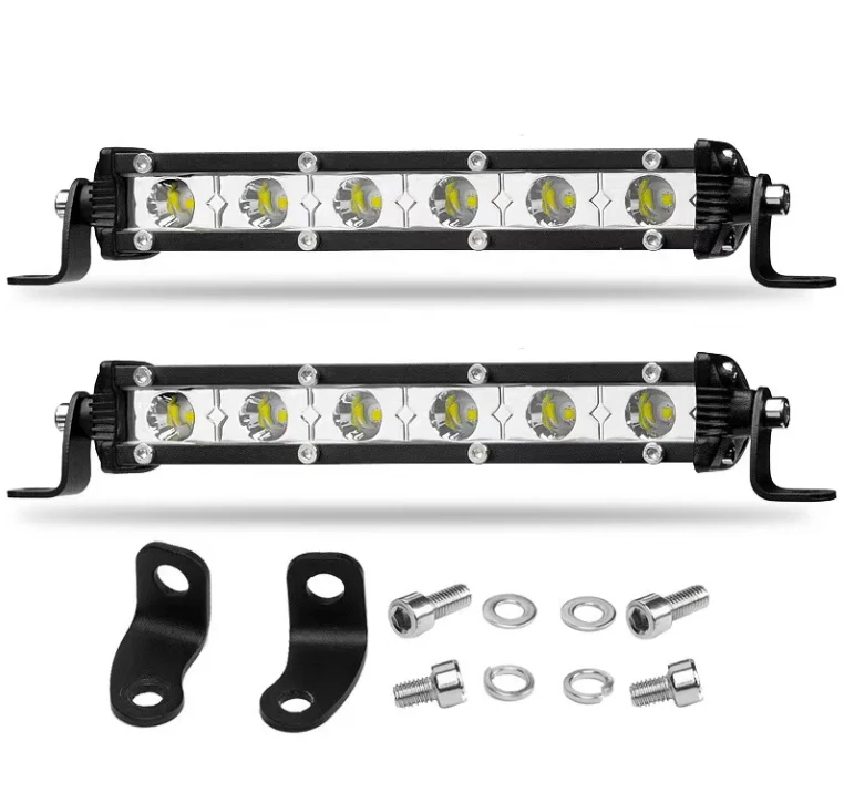 Par de Barritas Slim 18w mini Strobes 12-24V