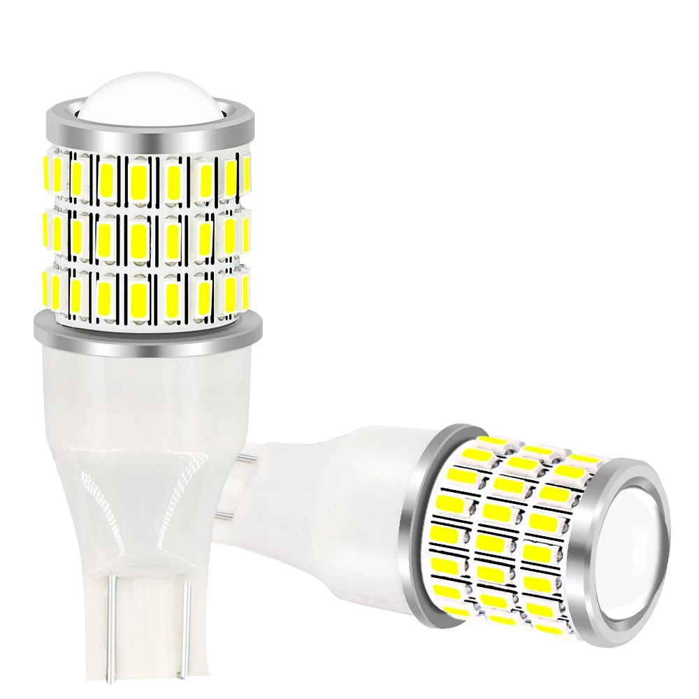 Par de Bulbitos LED T10 54SMD 3014 Luz Blanca