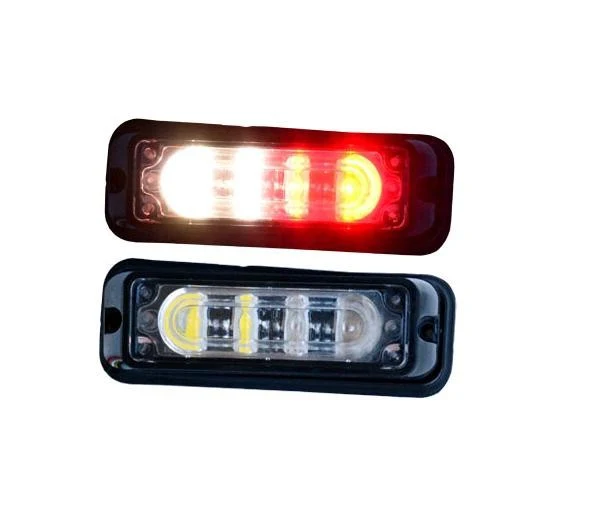 Par de Códigos LED de Emergencia Blanco&Amber 12w 4 Funciones