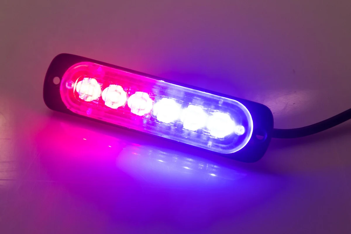 Par de Códigos LED Funciones Policiacas