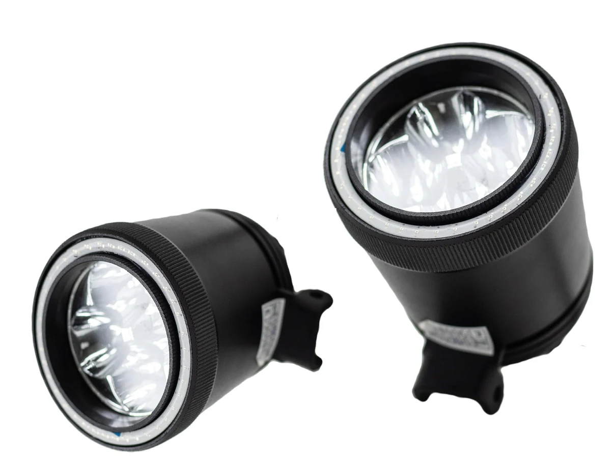 Par de Faros Anti Niebla 2.5  Aro Ángel 40w