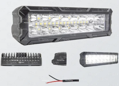 PAR DE FAROS DE LEDS 16LEDS CREE LEDS 9-30V 80W