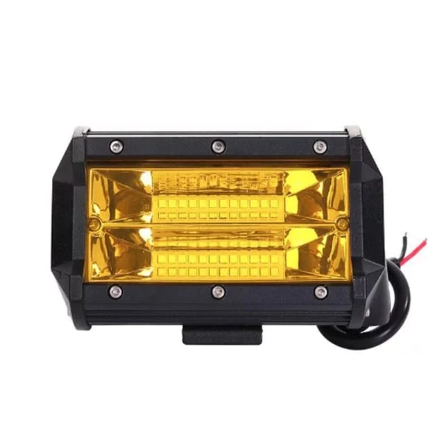 Par de Faros de Leds 24 Luz Amarilla