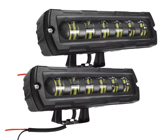 PAR DE FAROS DE LEDS 6LEDS CREE LEDS 9-30V 30W