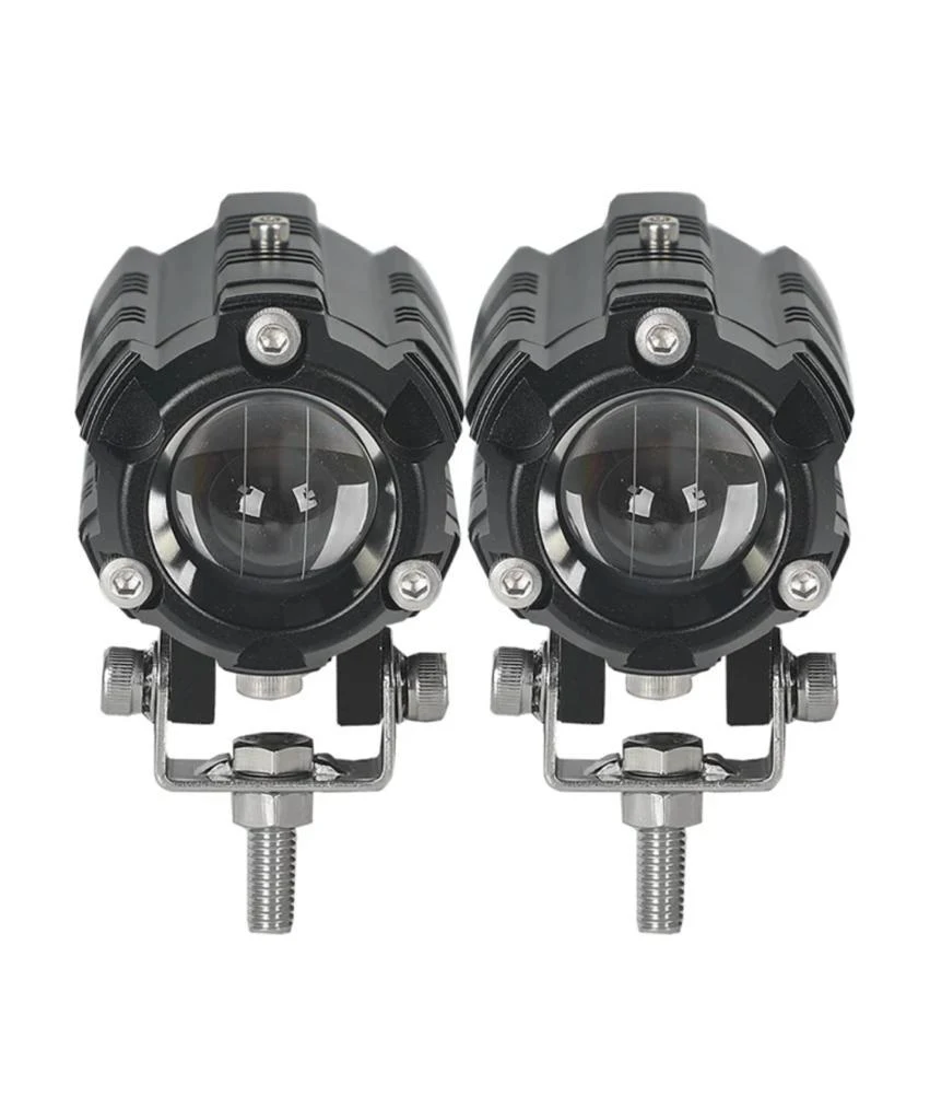 Par de Faros Led  1 Leds 20W Blanca+ Amarilla