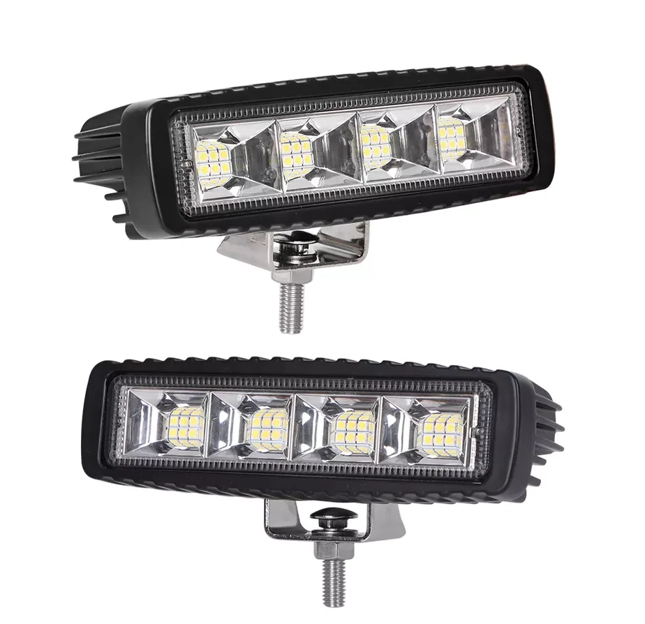 Par de Faros LED AMBER y Blanco