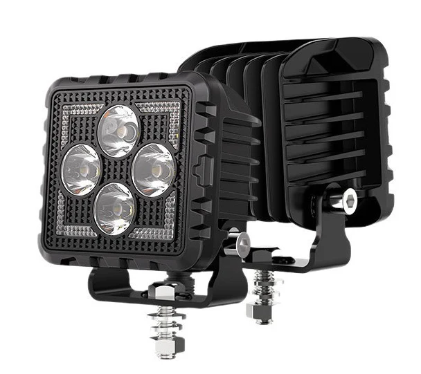 Par de Faros LED automotriz 23W – Luz Blanca 6000K