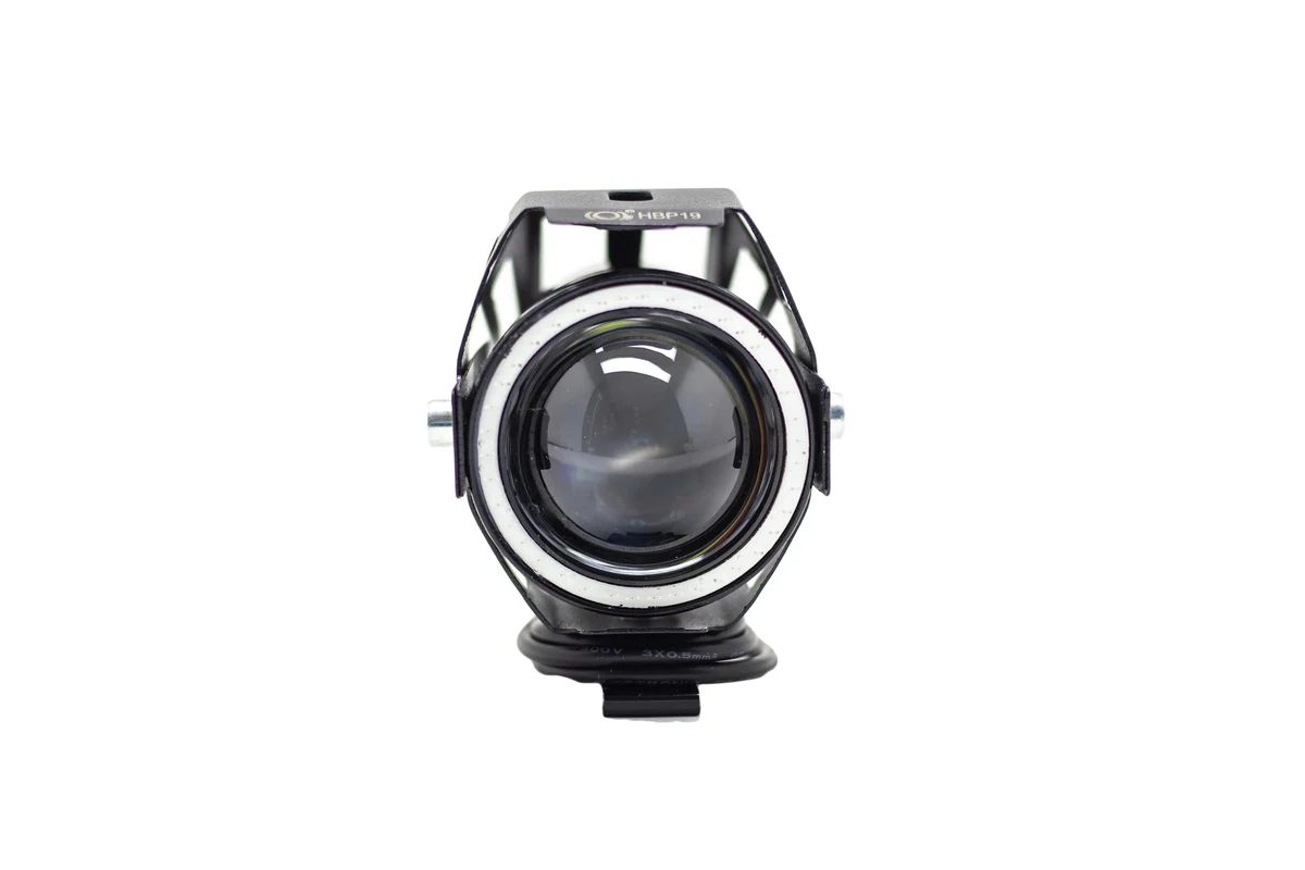 Par de Faros LED Black-Transformers Aro Amber 3