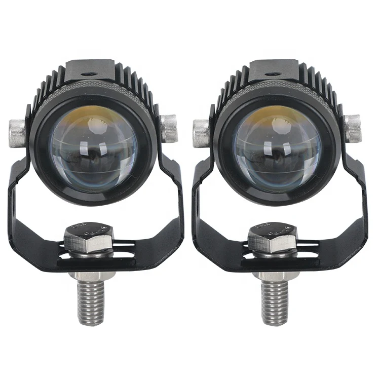 Par de Faros LED Largo Alcance Dual Color 20w 2.2