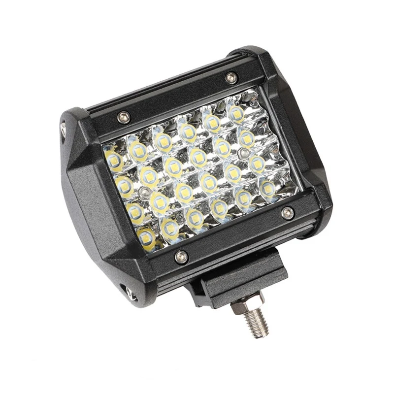 Par de Faros LED off-road 4 Hileras 72w 4