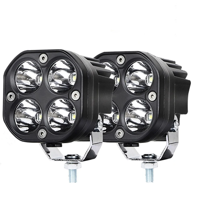 Par de Faros LED Off-Road Dually-X 40W FIJO+STROBES