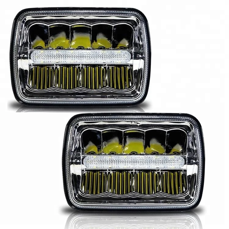 Par de Unidad LED Cuadrada New Generetion 7  45w